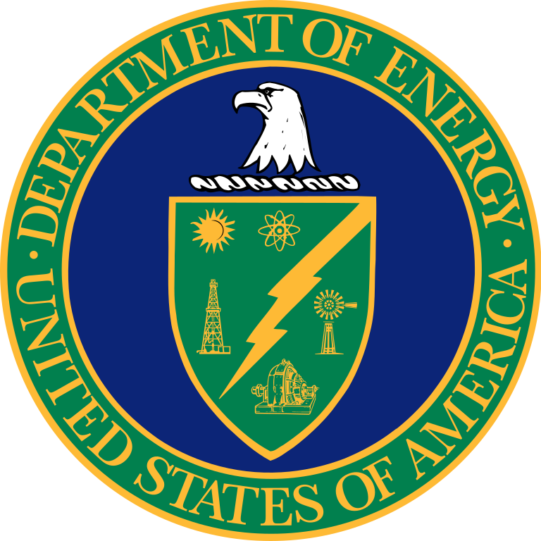 of the United States Department of Energy. logo